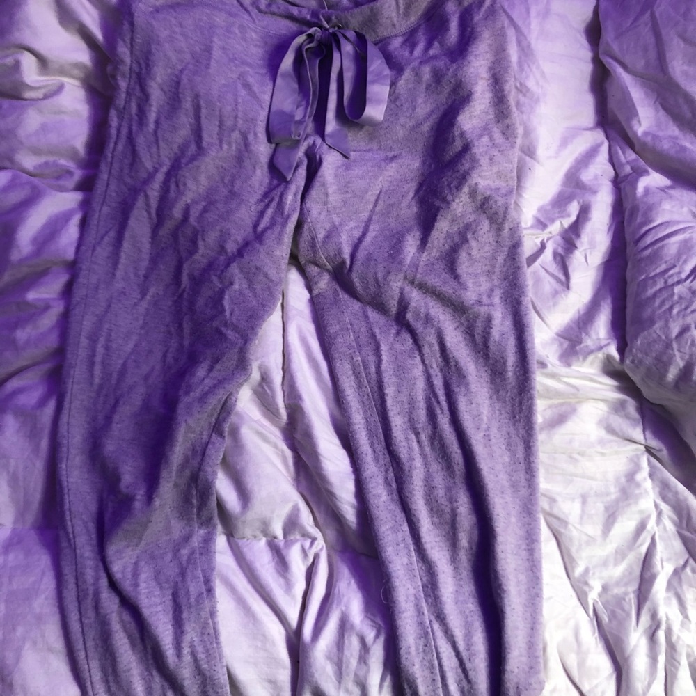 purple sweatpants